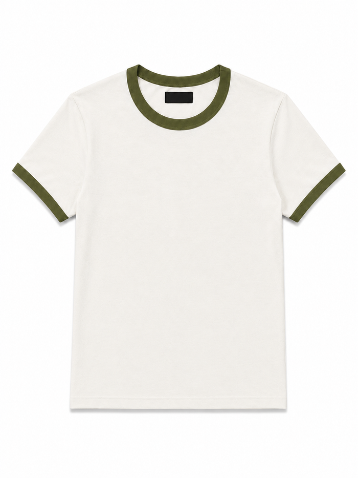 Crop Muscle Tee | Ringer