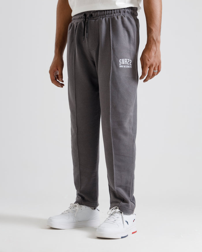 Phantom Straight- leg Pleated Trouser