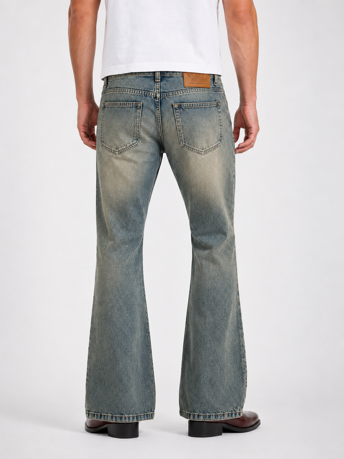 Flared Pant | Slate Wash