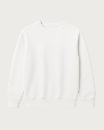 White - Basic Sweat shirt