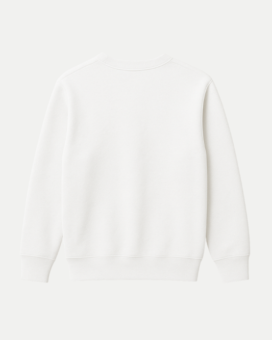 White - Basic Sweat shirt