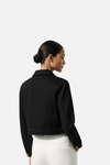 Jett Black - Cropped Denim Jacket