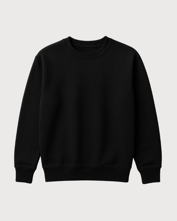 Black - Basic Sweat shirt