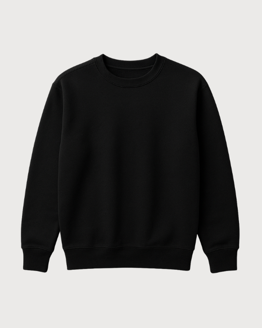 Black - Basic Sweat shirt