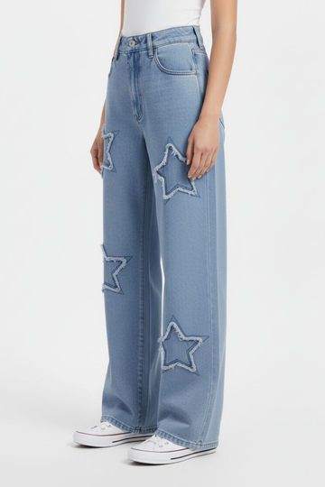 Aqua Star Denim - Wide leg