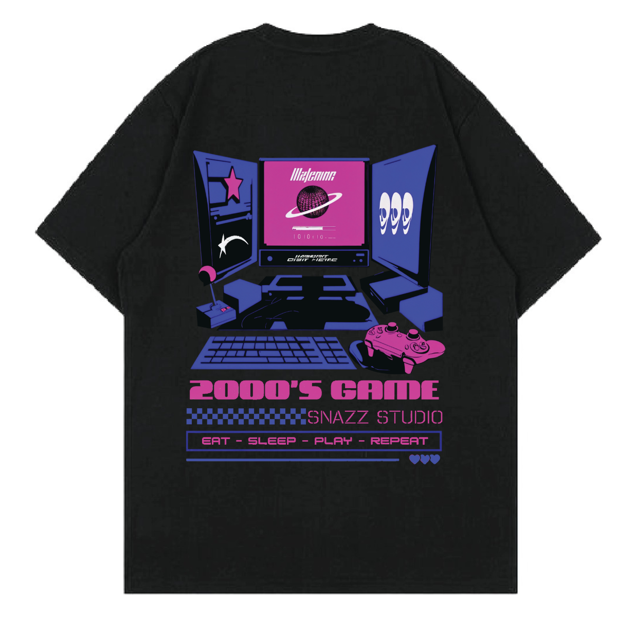 Snazz D Gamerverse Tee – SNAZZ
