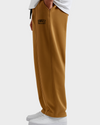 Hazelnut Straight- leg Pleated Trouser