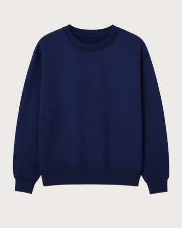 Blue - Basic Sweat shirt