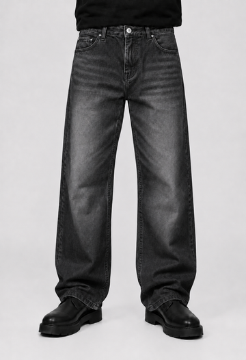 Baggy Pant | Charcoal Black