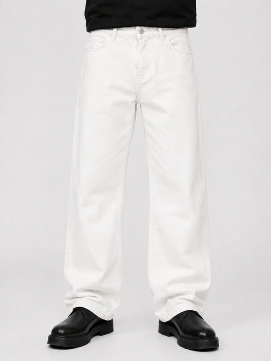 Baggy Pant | Vintage Chalk