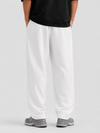 Basic Straight- leg Pleated Trouser