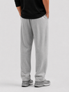 Basic Straight- leg Pleated Trouser