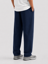 Basic Straight- leg Pleated Trouser
