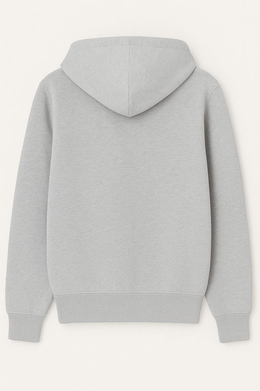 Grey - Zipper Hoodie