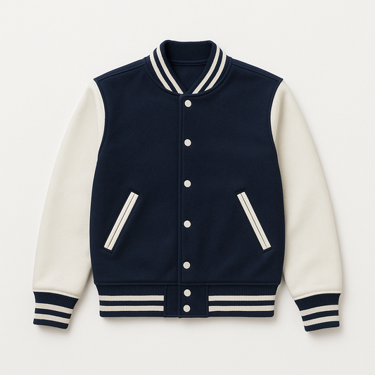 Navy - Versity jacket