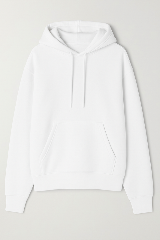 White - Basic Hoodie