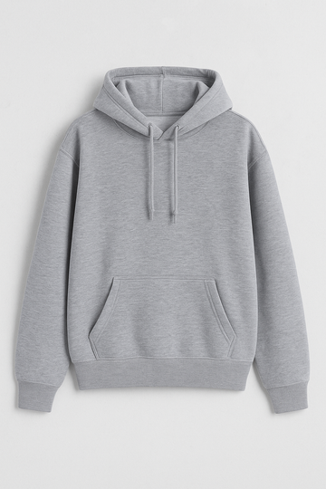 Heather Grey - Basic Hoodie