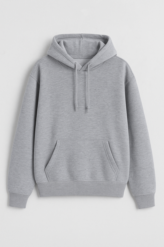 Heather Grey - Basic Hoodie