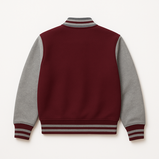 Burgundy - Versity jacket