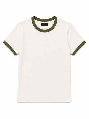 Crop Muscle Tee | Ringer