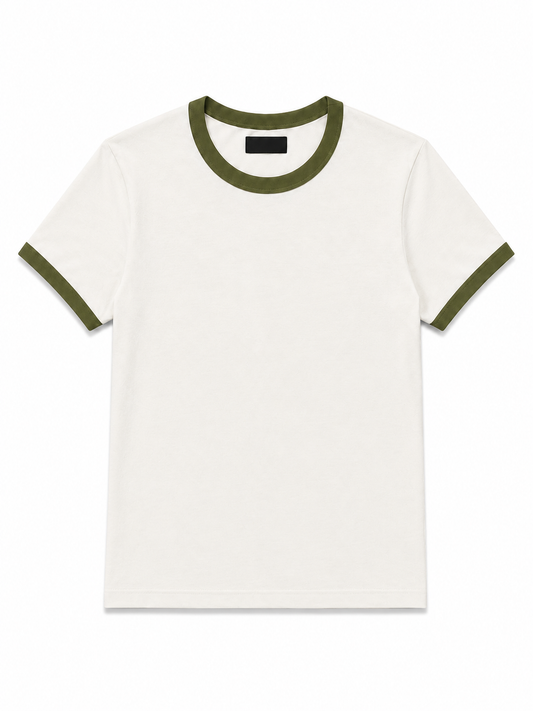 Crop Muscle Tee | Ringer