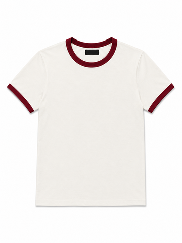 Crop Muscle Tee | Ringer