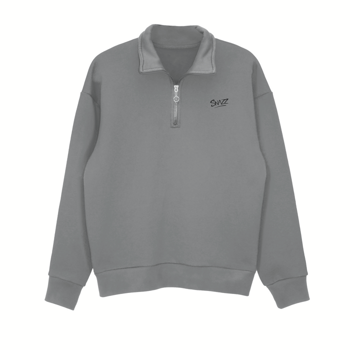 Chrome Quarter Zipper