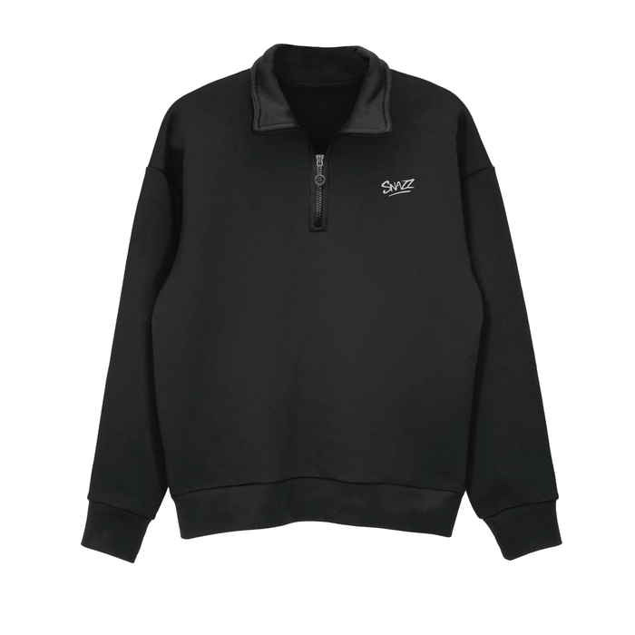 Jett Black Quarter Zipper