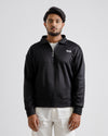 Jett Black Quarter Zipper