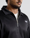 Jett Black Quarter Zipper