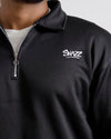 Jett Black Quarter Zipper