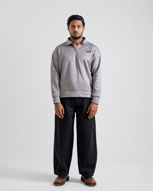 Chrome Quarter Zipper